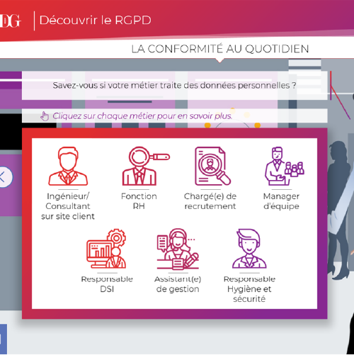 Vignette du projet d'interface pour Assytem.